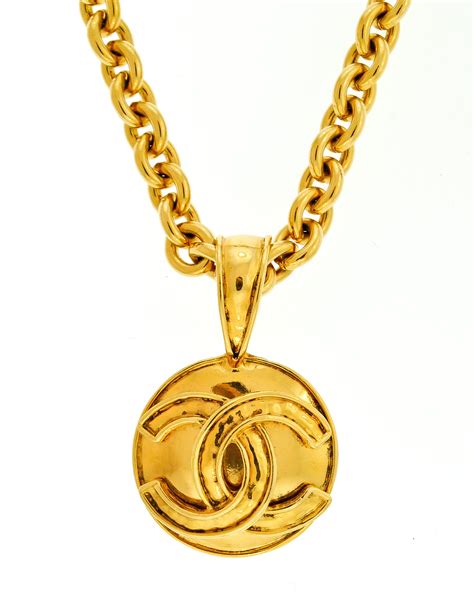 gold chanel necklace fake|chanel copy necklace.